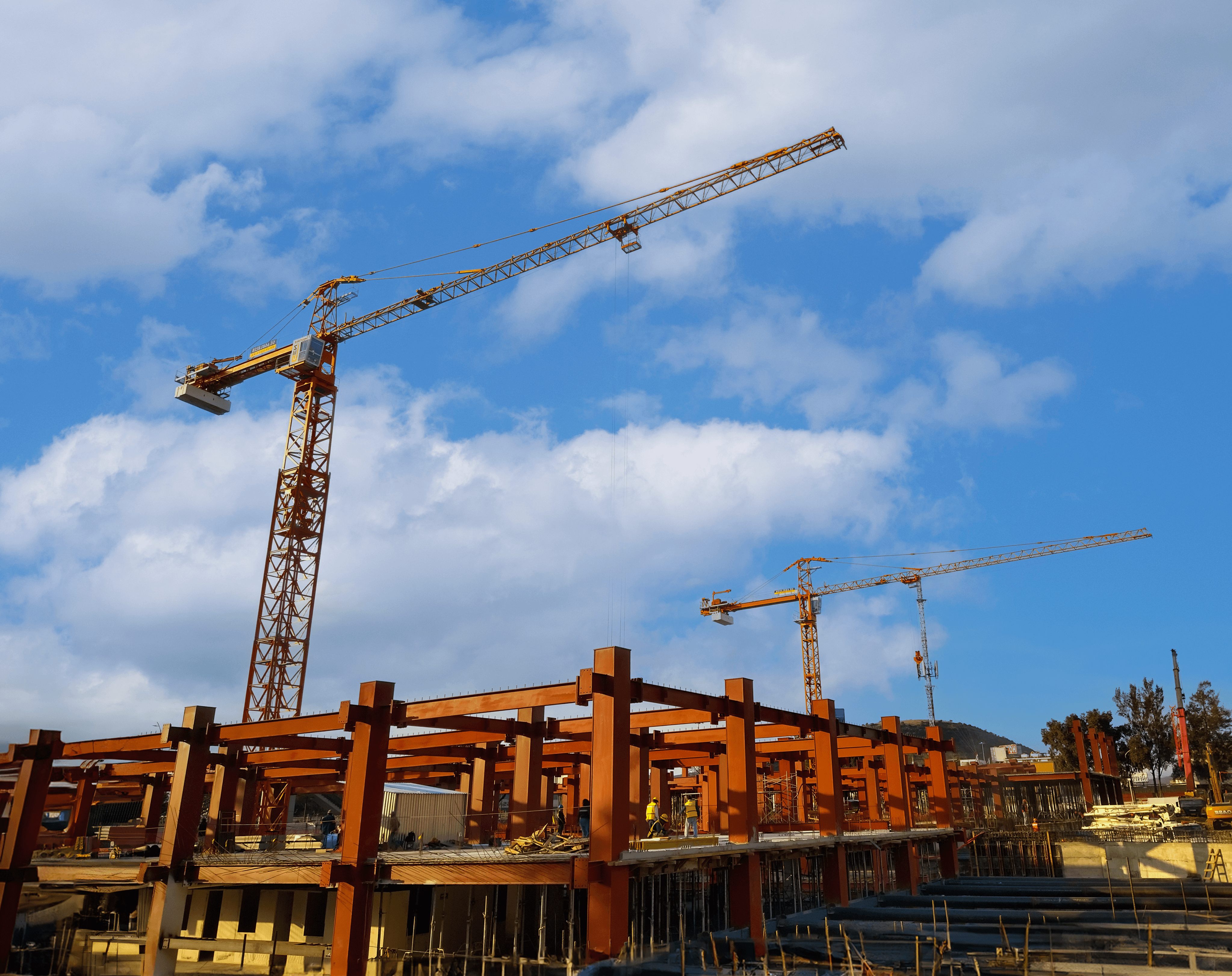 Clinica 25 en Ciudad de Mexico by SEDENA 3 2 Gruas Torre2 GEN